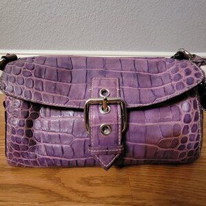 Dooney & Bourke Purple Leather Purse
